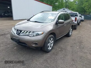 2009 Nissan Murano S with VIN JN8AZ18W69W138889, listed as a IAAI auction lot 42162009 with 97,615 mi miles. Bid and sale history available at carsss.com. Image 2.