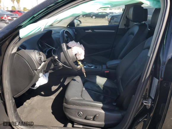 2015 Audi A3 1.8T Premium with VIN WAUACGFF4F1131433, listed as a Copart auction lot 50580275 with 73,019 mi miles and Salvage Title. Bid and sale history available at carsss.com. Image 7.