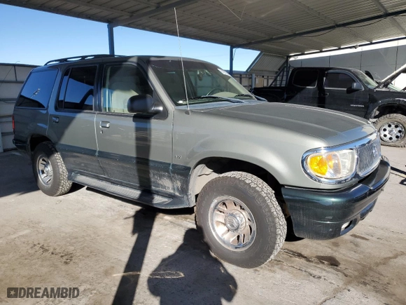 1999 Mercury Mountaineer with VIN 4M2ZU55P0XUJ06301, listed as a Copart auction lot 81357924 with 181,750 mi miles and Salvage Title. Bid and sale history available at carsss.com. Image 4.