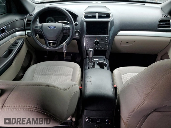 2018 Ford Explorer with VIN 1FM5K8BHXJGA75665, listed as a Copart auction lot 83337494 with 89,023 mi miles and Salvage title. Bid and sale history available at DreamBid. Image 8.