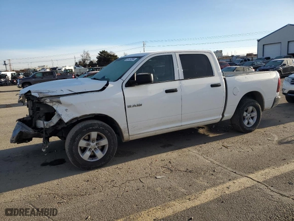2010 Dodge Ram 1500 ST with VIN 1D7RB1CP3AS214671, listed as a Copart auction lot 81416294 with 184,768 mi miles and Salvage Title. Bid and sale history available at carsss.com. Image 1.