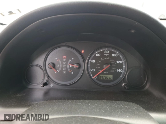 2001 Honda Civic DX with VIN 2HGES16281H614582, listed as a Copart auction lot 44421255 with 257,612 mi miles and Salvage Title. Bid and sale history available at carsss.com. Image 9.