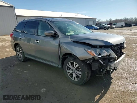 2019 Nissan Pathfinder SV with VIN 5N1DR2MM4KC587882, listed as a Copart auction lot 45762985 with 66,909 mi miles and Salvage Title. Bid and sale history available at carsss.com. Image 12.