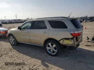 2011 Dodge Durango Citadel with VIN 1D4SD5GT9BC674310, listed as a Copart auction lot 48493165 with 153,232 mi miles and Salvage title. Bid and sale history available at DreamBid. Image 2.