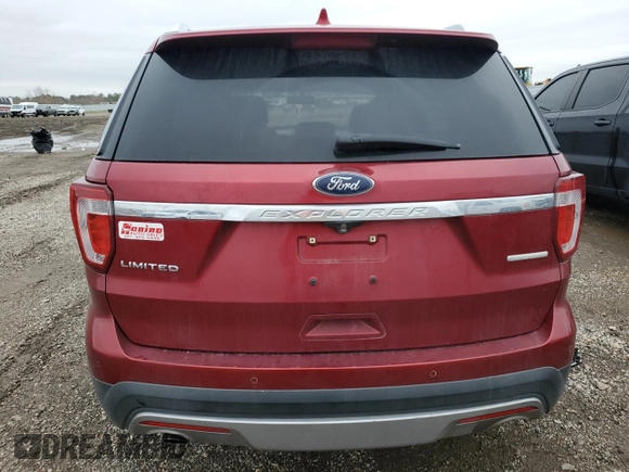 2016 Ford Explorer Limited with VIN 1FM5K7F83GGA79117, listed as a Copart auction lot 45046675 with 143,550 mi miles and Salvage Title. Bid and sale history available at DreamBid. Image 6.