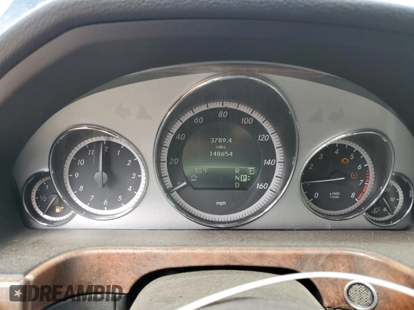 2011 Mercedes-Benz E 350 Luxury with VIN WDDHF8HB2BA438284, listed as a Copart auction lot 55531305 with 148,654 mi miles and Clean Title. Bid and sale history available at DreamBid. Image 9.