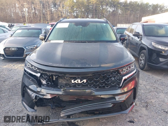 2022 Kia Sorento S with VIN 5XYRL4LC7NG151222, listed as a IAAI auction lot 41804977 with 17,052 mi miles. Bid and sale history available at carsss.com. Image 12.