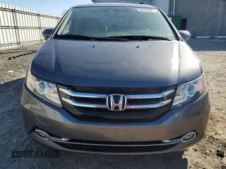 2014 Honda Odyssey Touring with VIN 5FNRL5H96EB061876, listed as a Copart auction lot 49759935 with 132,591 mi miles and Salvage Title. Bid and sale history available at DreamBid. Image 5.