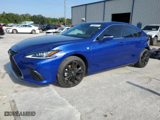 2023 Lexus ES with VIN 58AJZ1B13PU157406, listed as a Copart auction lot 70693574 with 8,623 mi miles and Salvage Title. Bid and sale history available at carsss.com. Image 1.
