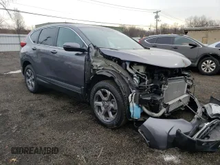 2019 Honda CR-V EX-L with VIN 7FARW2H83KE058009, listed as a Copart auction lot 72324272 with 25,635 mi miles. Bid and sale history available at carsss.com. Image 4.