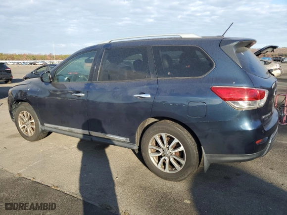 2013 Nissan Pathfinder SL with VIN 5N1AR2MM4DC623110, listed as a Copart auction lot 79173644 with 122,724 mi miles and Non Repairable. Bid and sale history available at carsss.com. Image 2.
