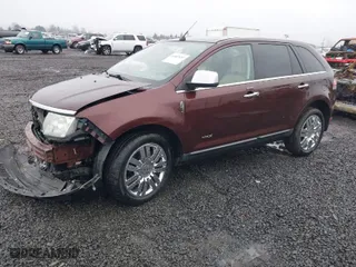 2009 Lincoln MKX with VIN 2LMDU88C89BJ03519, listed as a IAAI auction lot 41082659 with 171,216 mi miles. Bid and sale history available at carsss.com. Image 2.