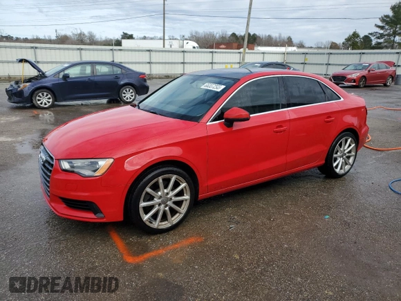 2015 Audi A3 Premium Plus z VIN WAUCCGFF4F1026500, wystawiony jako Copart lot #88357295 z przebiegiem 147 533 mil mil oraz Szkoda całkowita • Salvage title. Historia ofert i sprzedaży dostępna na DreamBid. Obrazek 1.