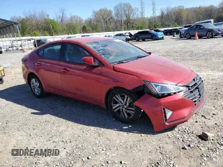 2020 Hyundai Elantra SEL with VIN 5NPD84LF9LH565999, listed as a Copart auction lot 50085685 with 89,242 mi miles and Salvage Title. Bid and sale history available at carsss.com. Image 4.