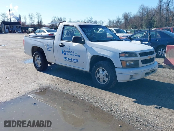 2008 Chevrolet Colorado LS with VIN 1GCCS149488178626, listed as a IAAI auction lot 41847804 with 182,497 mi miles and . Bid and sale history available at DreamBid. Image 1.