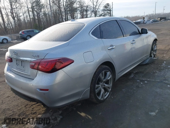 2015 Infiniti Q70 с VIN JN1BY1AR7FM561532, выставлен на аукционе IAAI как лот 41375898 с пробегом 130 565 миль миль и . История ставок и продаж доступна на DreamBid. Изображение 4.