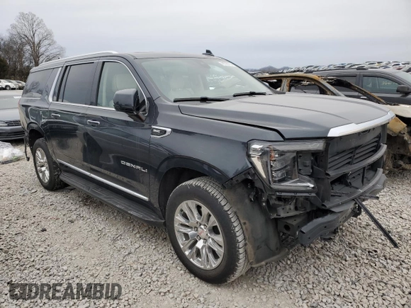 2022 GMC Yukon XL Denali with VIN 1GKS2JKL6NR140707, listed as a Copart auction lot 41795115 with 68,190 mi miles and Salvage Title. Bid and sale history available at carsss.com. Image 4.