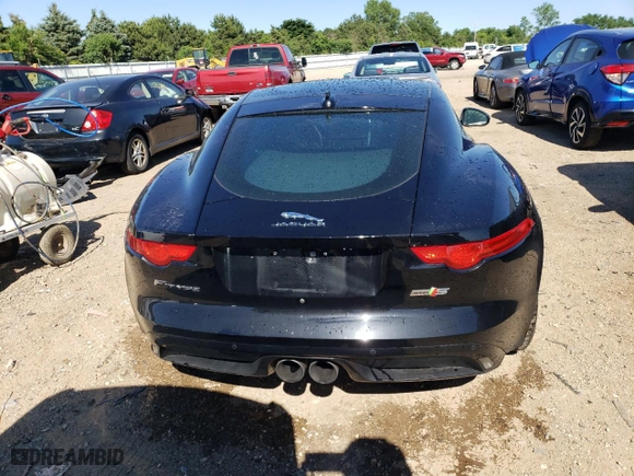 2017 Jaguar F-TYPE S with VIN SAJWJ6BV5H8K40386, listed as a Copart auction lot 58228264 with 54,882 mi miles and Salvage Title. Bid and sale history available at carsss.com. Image 10.