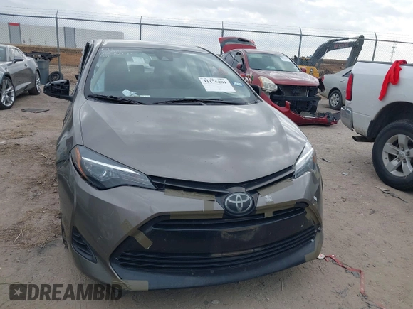 2019 Toyota Corolla L with VIN 2T1BURHE4KC234913, listed as a IAAI auction lot 41175281 with 107,235 mi miles and . Bid and sale history available at carsss.com. Image 12.