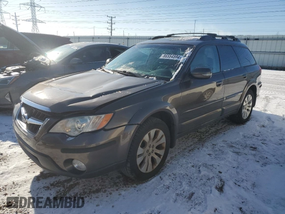 2009 Subaru Outback 3.0R Ltd with VIN 4S4BP85C394324440, listed as a Copart auction lot 86554594 with 104,834 mi miles and Salvage Title. Bid and sale history available at carsss.com. Image 1.