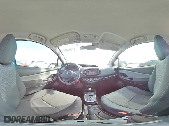 2015 Toyota Yaris L with VIN VNKJTUD31FA019853, listed as a Copart auction lot 51001405 with 130,004 mi miles and Salvage Title. Bid and sale history available at carsss.com. Image 15.