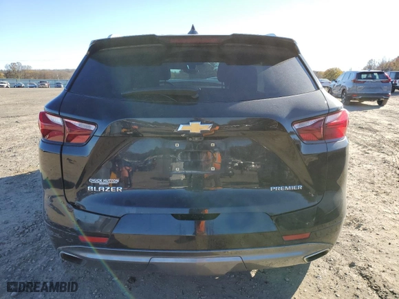 2019 Chevrolet Blazer Premier with VIN 3GNKBFRS1KS694470, listed as a Copart auction lot 84202244 with 56,069 mi miles and Salvage Title. Bid and sale history available at carsss.com. Image 6.