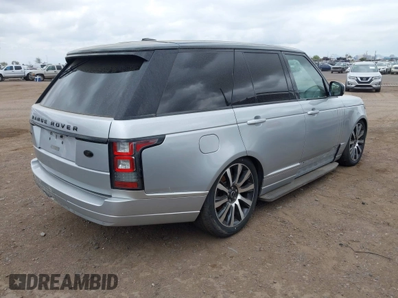 2015 Land Rover Range Rover HSE with VIN SALGS2VF8FA210651, listed as a IAAI auction lot 42199902 with 79,021 mi miles and . Bid and sale history available at DreamBid. Image 4.