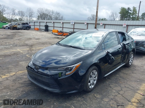 2024 Toyota Corolla LE with VIN 5YFB4MDE4RP145961, listed as a IAAI auction lot 41717534 with 13,269 mi miles. Bid and sale history available at carsss.com. Image 2.