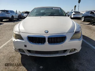2005 BMW 6 Series 645Ci with VIN WBAEK73425B324194, listed as a Copart auction lot 46674225 with 117,897 mi miles and Clean Title. Bid and sale history available at carsss.com. Image 5.
