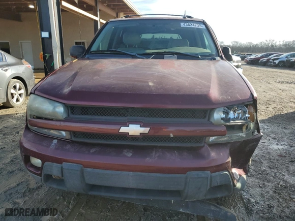 2004 Chevrolet TrailBlazer LS with VIN 1GNDS13S342355471, listed as a Copart auction lot 43634735 with 228,836 mi miles and Salvage Title. Bid and sale history available at carsss.com. Image 5.