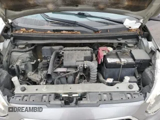 2017 Mitsubishi Mirage SE z VIN ML32A4HJ7HH006081, wystawiony jako Copart lot #53053845 z przebiegiem 40 711 mil mil oraz Szkoda całkowita • Salvage title. Historia ofert i sprzedaży dostępna na DreamBid. Obrazek 12.