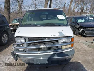 1999 Chevrolet Express with VIN 1GBFG15RXX1047502, listed as a IAAI auction lot 41379918 with 101,936 mi miles. Bid and sale history available at carsss.com. Image 12.