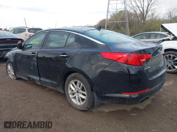 2012 Kia Optima LX with VIN 5XXGM4A72CG038323, listed as a IAAI auction lot 41943460 with 209,668 mi miles and . Bid and sale history available at carsss.com. Image 3.