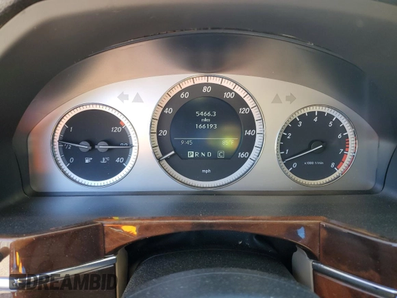 2010 Mercedes-Benz GLK 350 with VIN WDCGG5GB3AF466285, listed as a Copart auction lot 52941755 with 166,193 mi miles and Salvage Title. Bid and sale history available at DreamBid. Image 9.