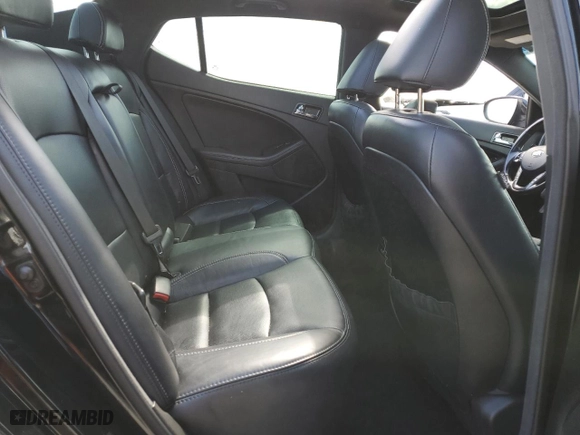 2013 Kia Optima SX with VIN 5XXGR4A61DG104452, listed as a Copart auction lot 50348135 with 193,986 mi miles and Salvage Title. Bid and sale history available at carsss.com. Image 10.
