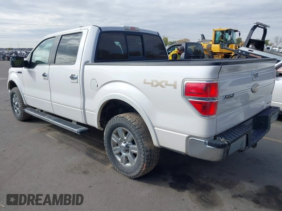 2011 Ford F-150 XL with VIN 1FTFW1EF0BFC50673, listed as a IAAI auction lot 37963340 with 327,861 mi miles. Bid and sale history available at carsss.com. Image 3.
