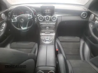 2018 Mercedes-Benz C 63 AMG with VIN 55SWF8GB5JU260006, listed as a Copart auction lot 51618625 with 84,383 mi miles and Salvage title. Bid and sale history available at DreamBid. Image 8.