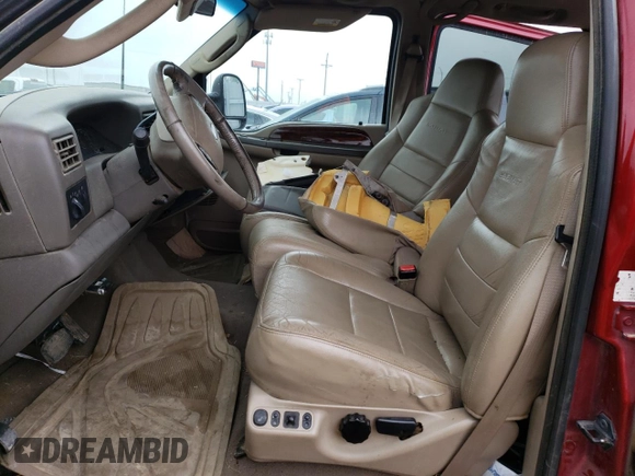 2003 Ford Super Duty F-250 XL with VIN 1FTNW21P93EC88958, listed as a Copart auction lot 66421014 with 0 mi miles and Salvage Title. Bid and sale history available at carsss.com. Image 7.