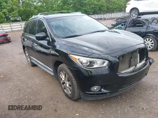 2015 Infiniti QX60 with VIN 5N1AL0MM6FC513040, listed as a IAAI auction lot 42177640 with 118,996 mi miles and . Bid and sale history available at DreamBid. Image 1.
