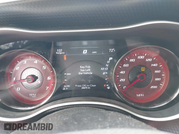 2020 Dodge Charger SRT Hellcat z VIN 2C3CDXL9XLH134202, wystawiony jako IAAI lot #42402856 z przebiegiem 24 675 mil mil oraz . Historia ofert i sprzedaży dostępna na DreamBid. Obrazek 7.