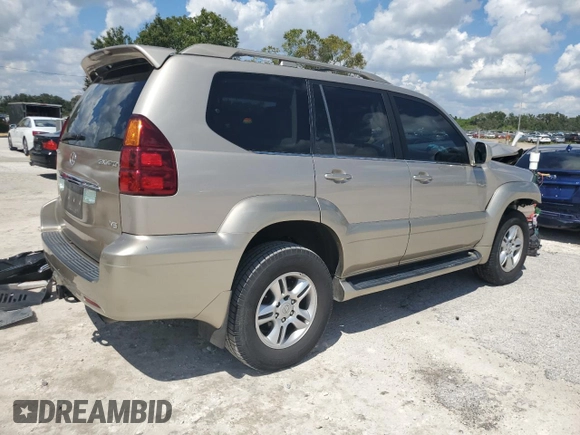 2004 Lexus GX 470 with VIN JTJBT20X340043730, listed as a Copart auction lot 73517824 with 203,606 mi miles and Salvage Title. Bid and sale history available at carsss.com. Image 3.