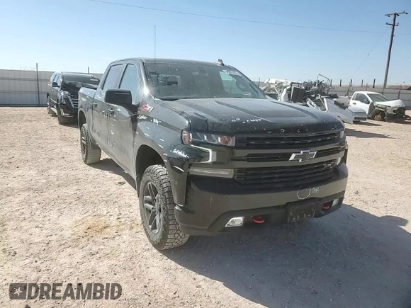 2021 Chevrolet Silverado 1500 LT Trail Boss with VIN 3GCPYFEDXMG334267, listed as a Copart auction lot 47261455 with 60,153 mi miles and Salvage Title. Bid and sale history available at DreamBid. Image 10.