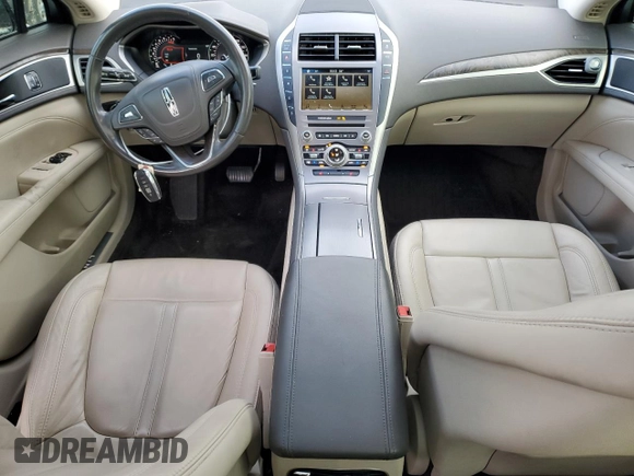 2017 Lincoln MKZ Select with VIN 3LN6L5CC6HR624896, listed as a Copart auction lot 74998444 with 99,078 mi miles and Salvage Title. Bid and sale history available at DreamBid. Image 8.