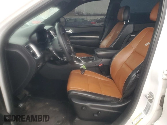 2018 Dodge Durango Citadel Anodized Platinum with VIN 1C4SDJET2JC102115, listed as a Copart auction lot 47318625 with 114,770 mi miles and Salvage title. Bid and sale history available at DreamBid. Image 7.