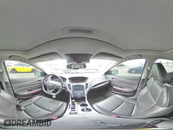 2017 Acura TLX with VIN 19UUB1F34HA007169, listed as a Copart auction lot 85472194 with 0 mi miles and Salvage Title. Bid and sale history available at carsss.com. Image 13.