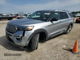 2022 Ford Explorer Limited with VIN 1FMSK7FH1NGA79598, listed as a Copart auction lot 45244325 with 56,275 mi miles and Salvage Title. Bid and sale history available at carsss.com. Image 1.