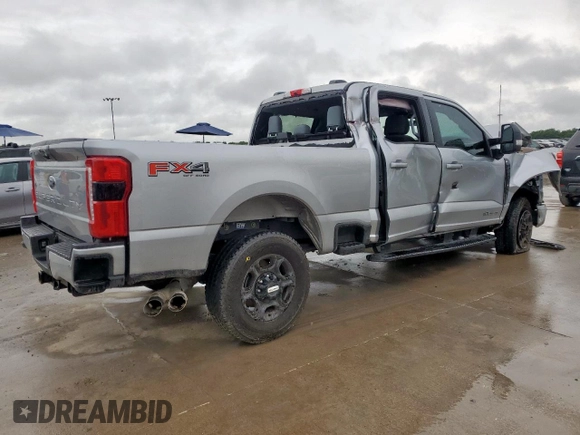 2024 Ford F-250 XL with VIN 1FT8W2BT6REF68788, listed as a Copart auction lot 60738115 with 7,842 mi miles and Salvage title. Bid and sale history available at DreamBid. Image 3.