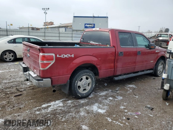 2013 Ford F-150 XL with VIN 1FTFW1ET0DKF48446, listed as a Copart auction lot 44866285 with 187,080 mi miles and Clean Title. Bid and sale history available at DreamBid. Image 3.