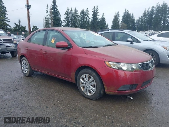 2011 Kia Forte EX with VIN KNAFU4A24B5452963, listed as a IAAI auction lot 41925159 with 90,963 mi miles. Bid and sale history available at carsss.com. Image 1.