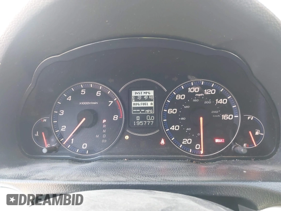 2006 Acura TSX with VIN JH4CL96846C027553, listed as a IAAI auction lot 42109876 with 195,777 mi miles. Bid and sale history available at carsss.com. Image 7.
